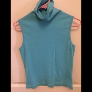 Spiegel Sleeveless Turtleneck Top